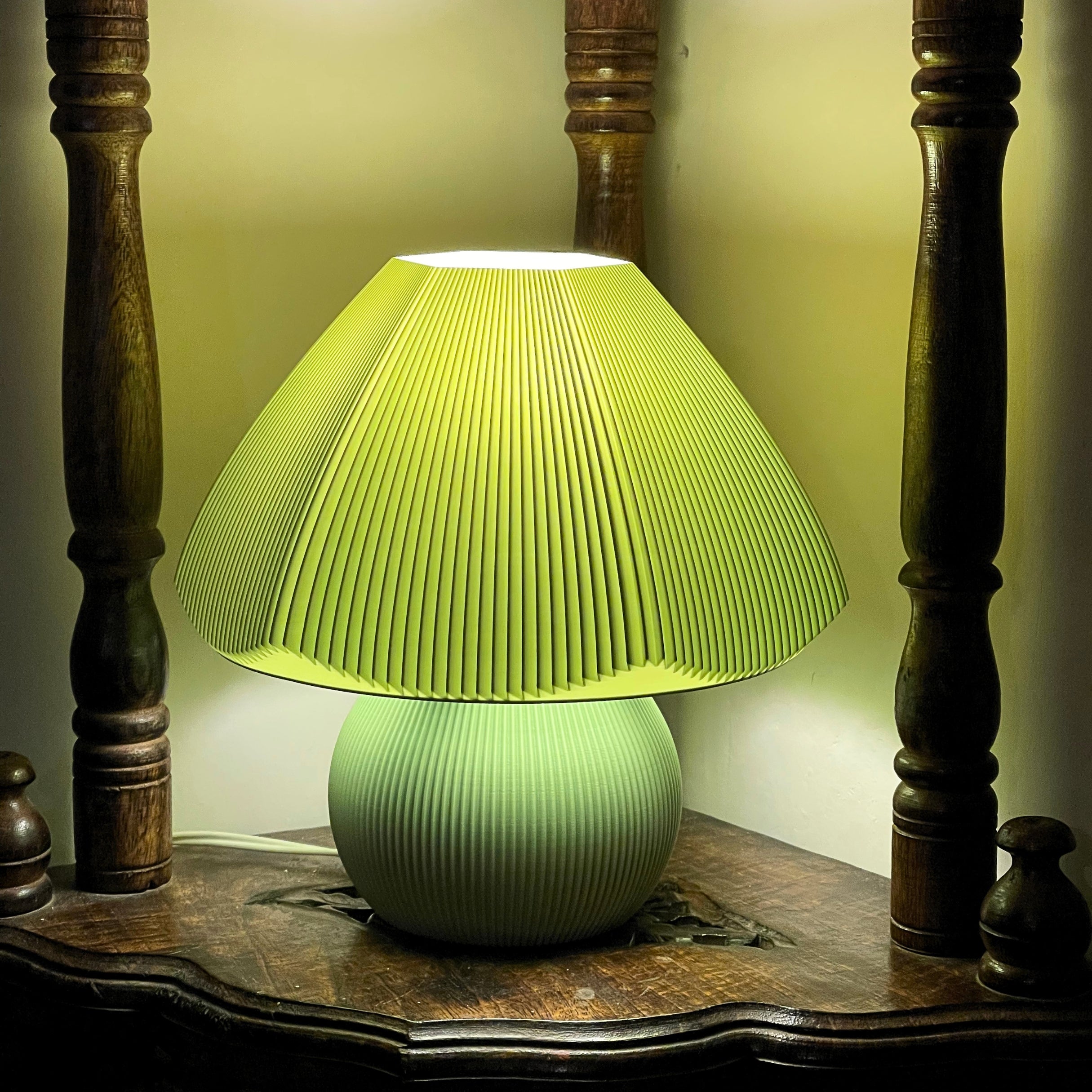 Mushroom Matcha Green Lamp